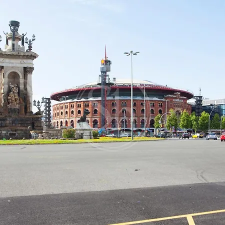 아파트 Bonito En Plaza Espana 바르셀로나